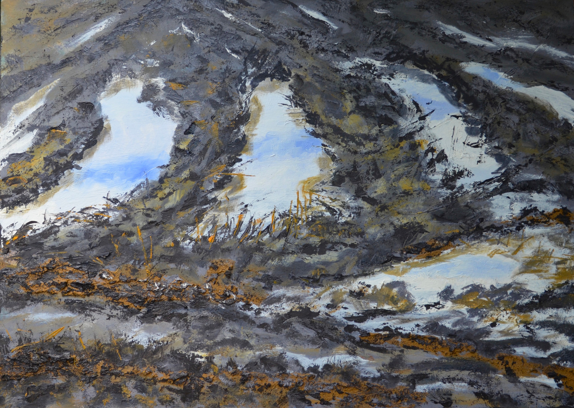 Klaai 7 | acryl op doek | 70x50 |