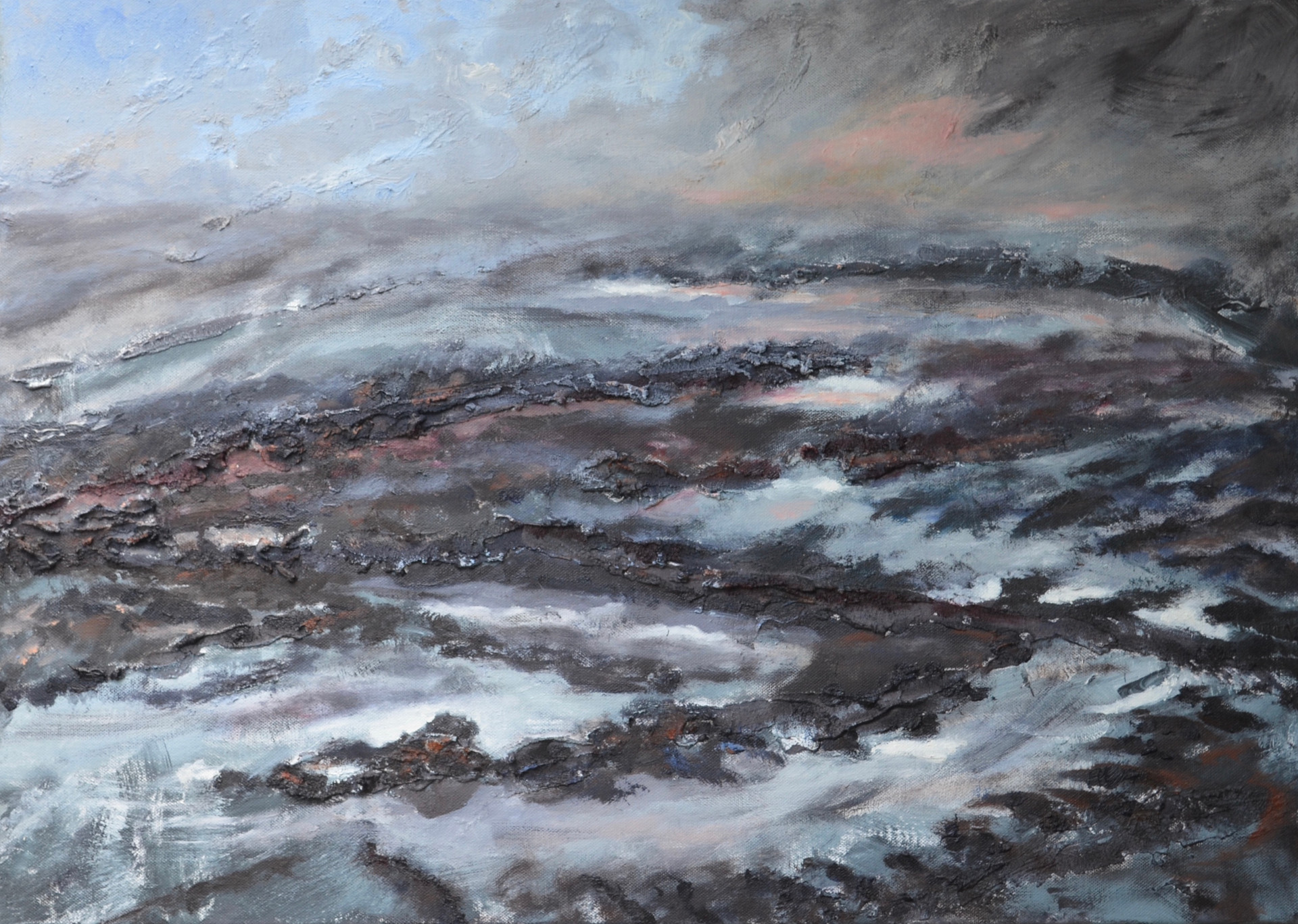 Klaai 10 | acryl op doek | 70x50