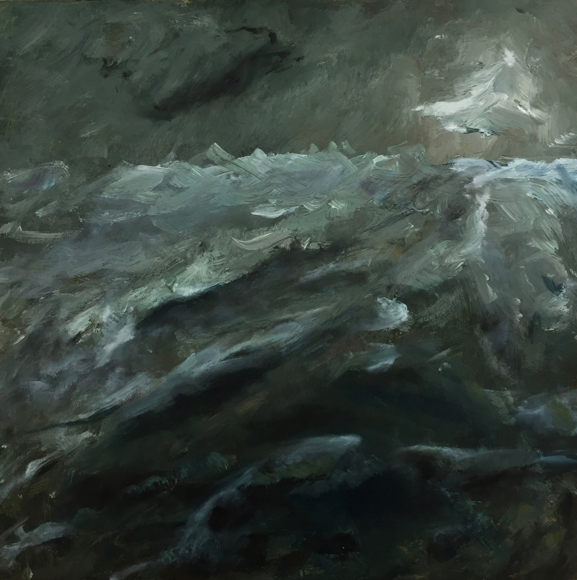 zonder titel 2 | olieverf op paneel | 35x35