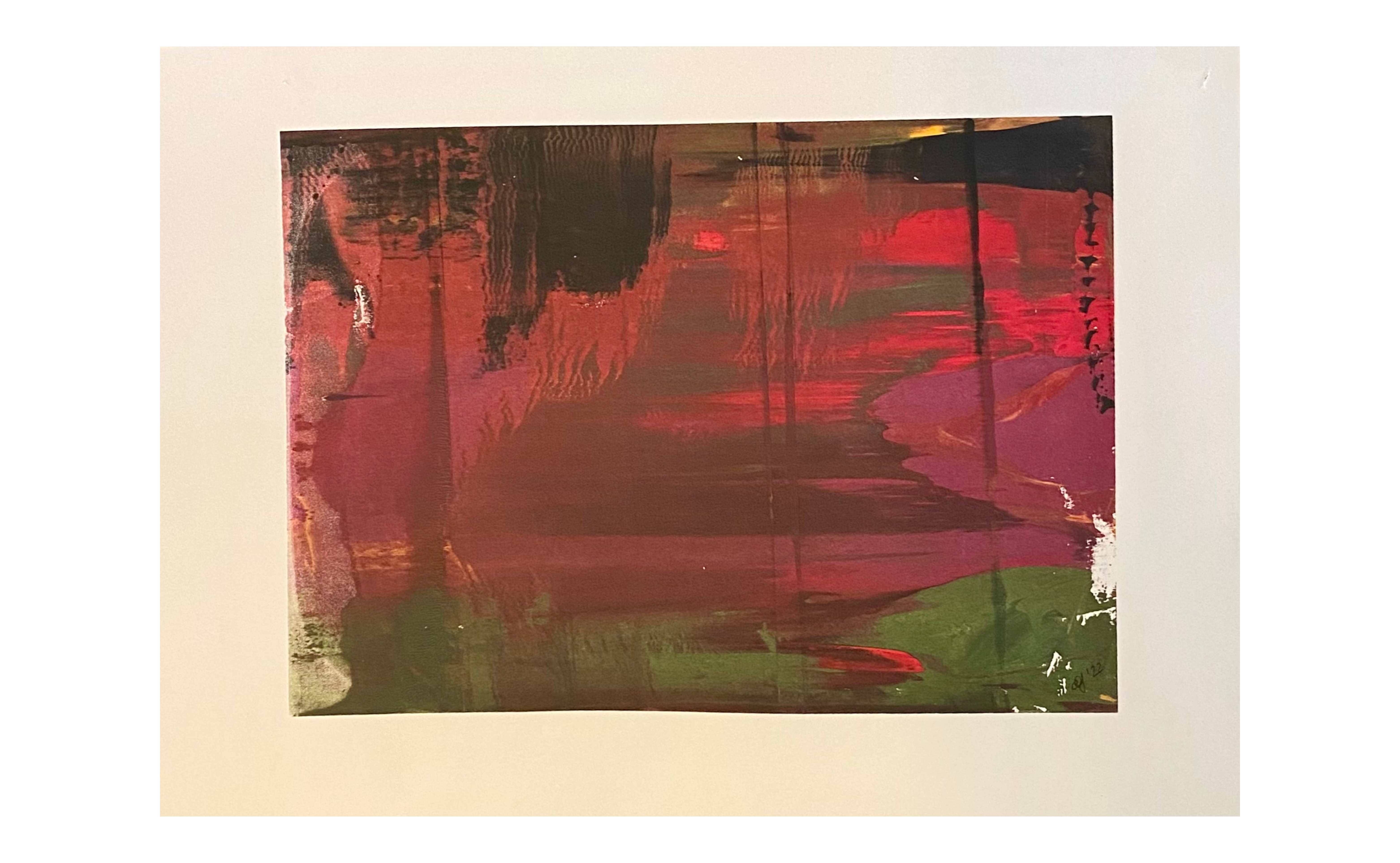 Echoes of African Sunsets, Series 2, Print 3 (Screenprinting)