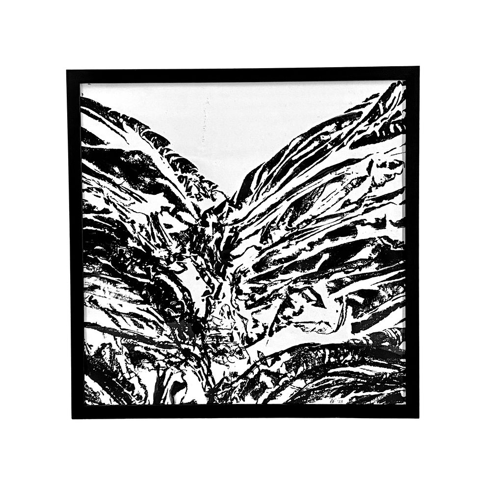 Thumbnail: Echoes of Dystopia: Pareidolic Landscapes, Series 1 - FRAMED