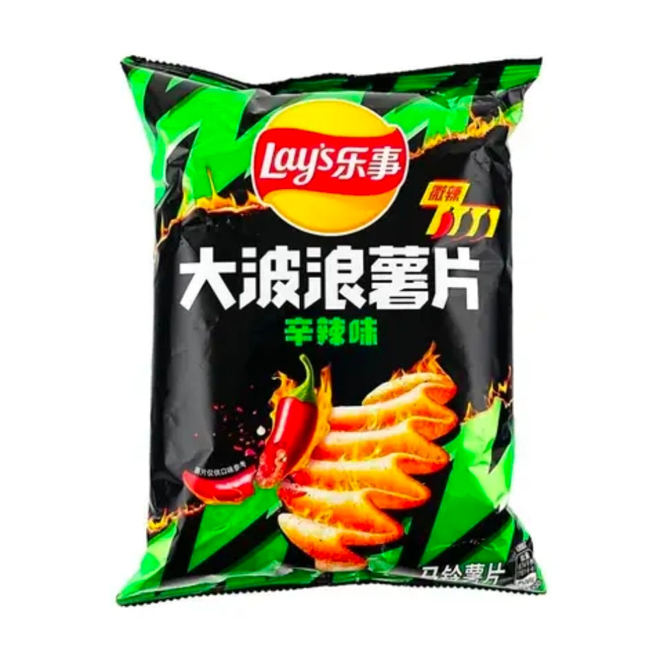 LAYS WAVY PURE SPICY (CHINA)
