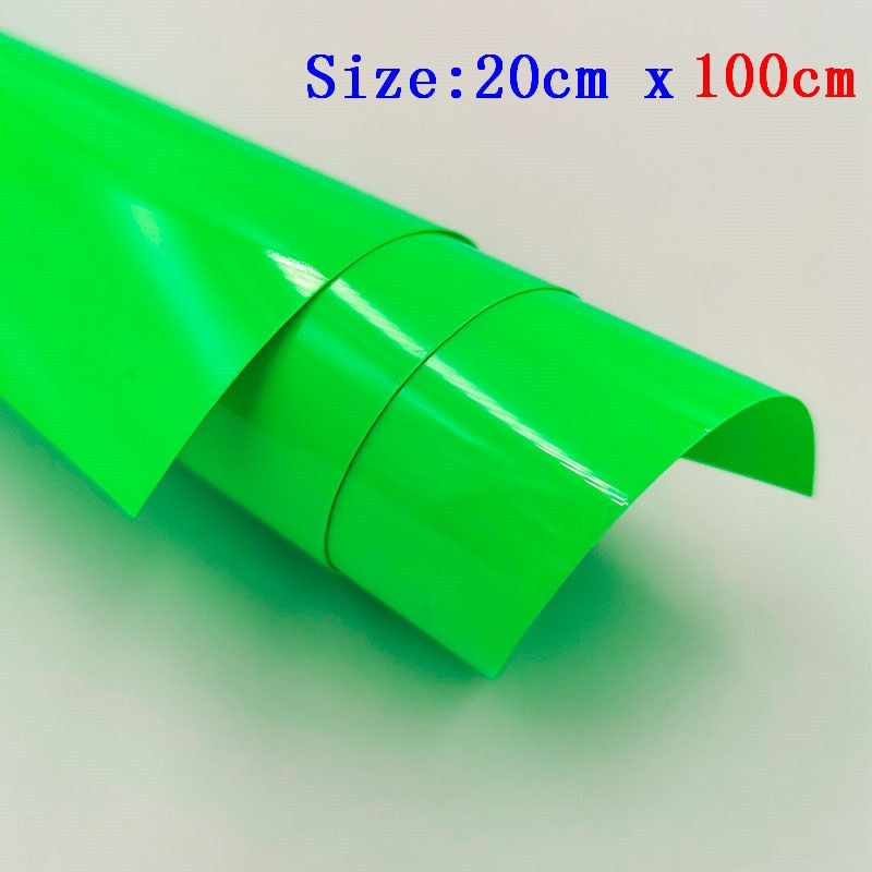 Thumbnail: PU Heat Transfer Vinyl Iron-On T-Shirt Textiles Cricut Film lime green 20cm x 100cm