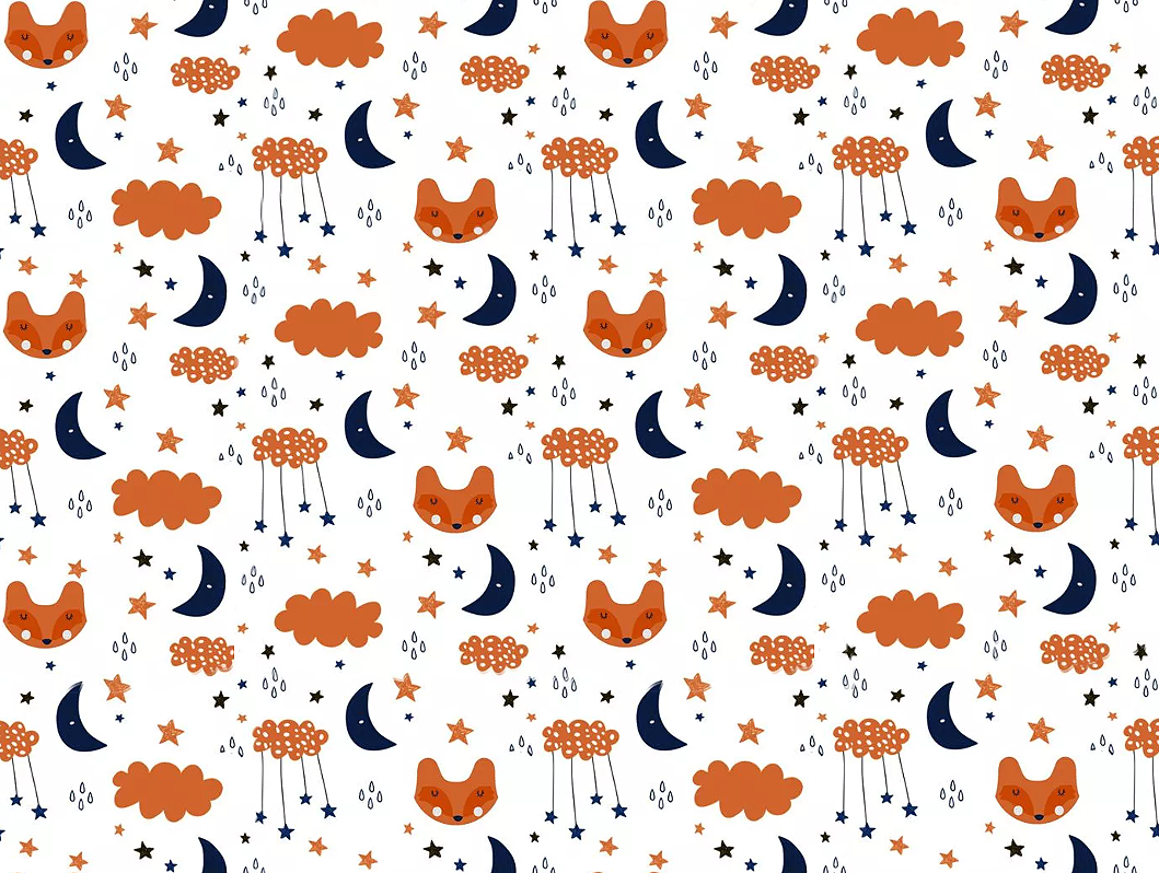 Renard et lune