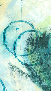 Detail from Surfacing, an original abstract
