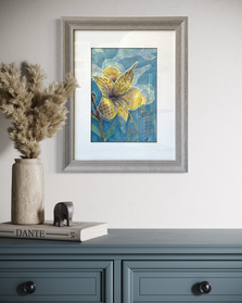 Alstroemeria: Walking On Sunshine. Louise Brook 2026. Sideboard view.