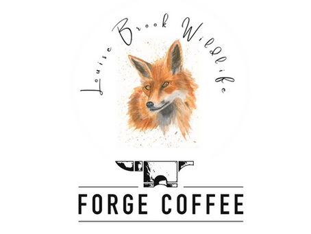Louise Brook Wildlife & Forge Coffee Logo