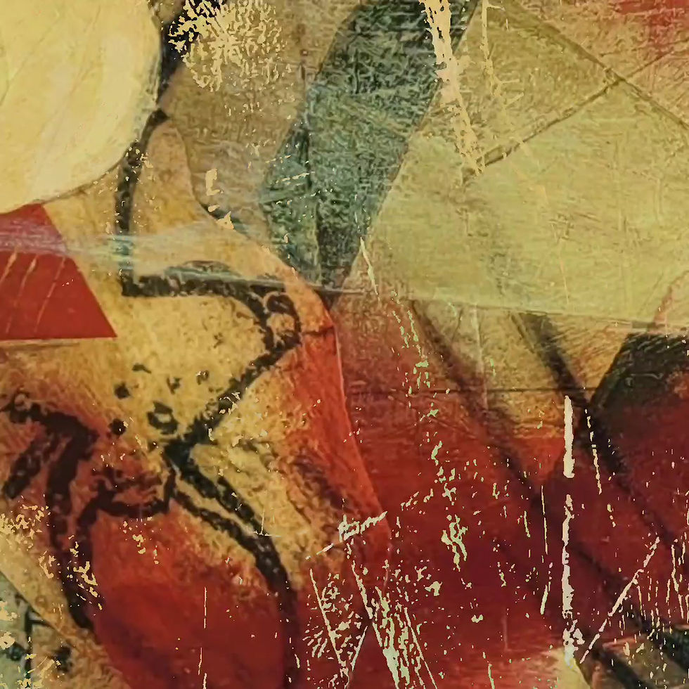 Thumbnail: Video showcasing Chronos III, an abstract exploring the theme of Time, including close ups showing the details of the piece