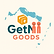 GetMii Goods logo with smiling stick-figure 'ii', a parcel icon, and a map outline of Turks and Caicos Islands.