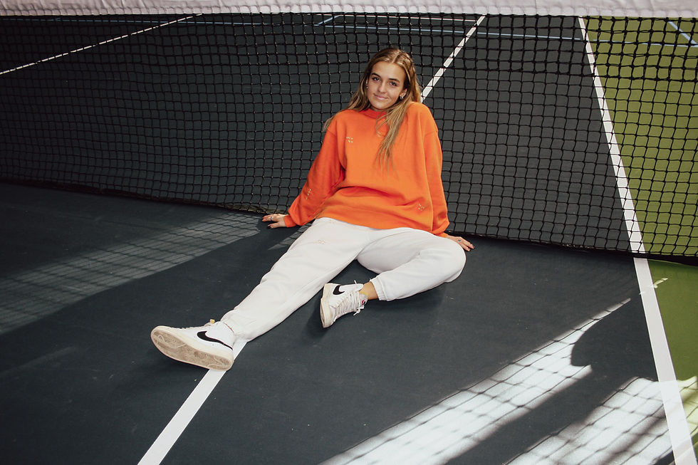 Thumbnail: W/ Love, 4 Love Orange Crewneck