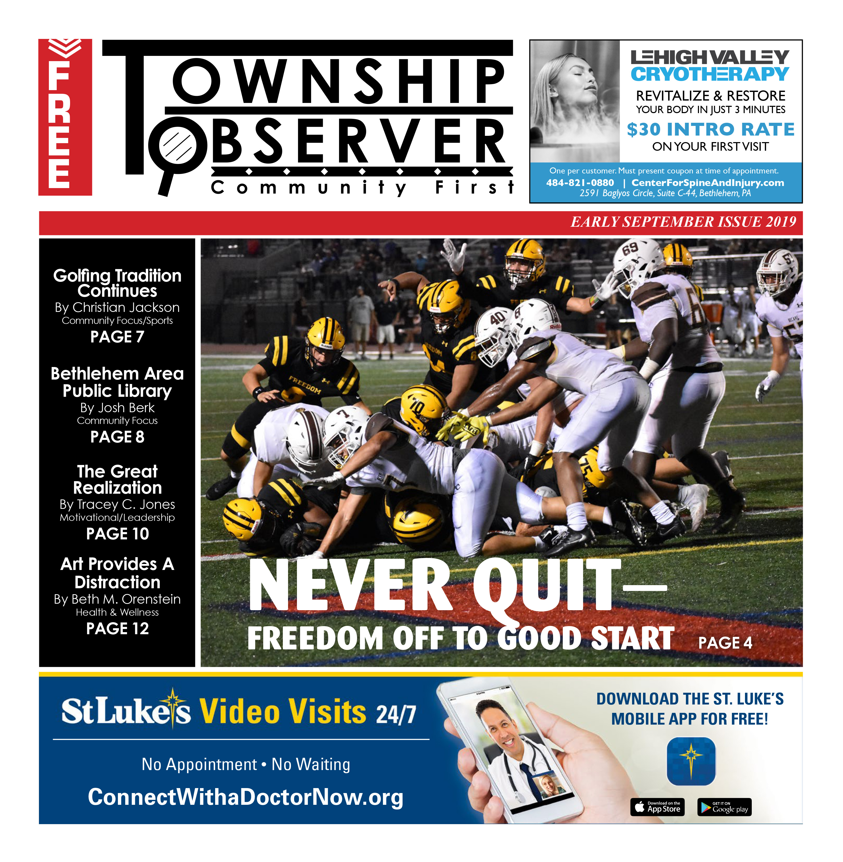 Early September Issue 2019