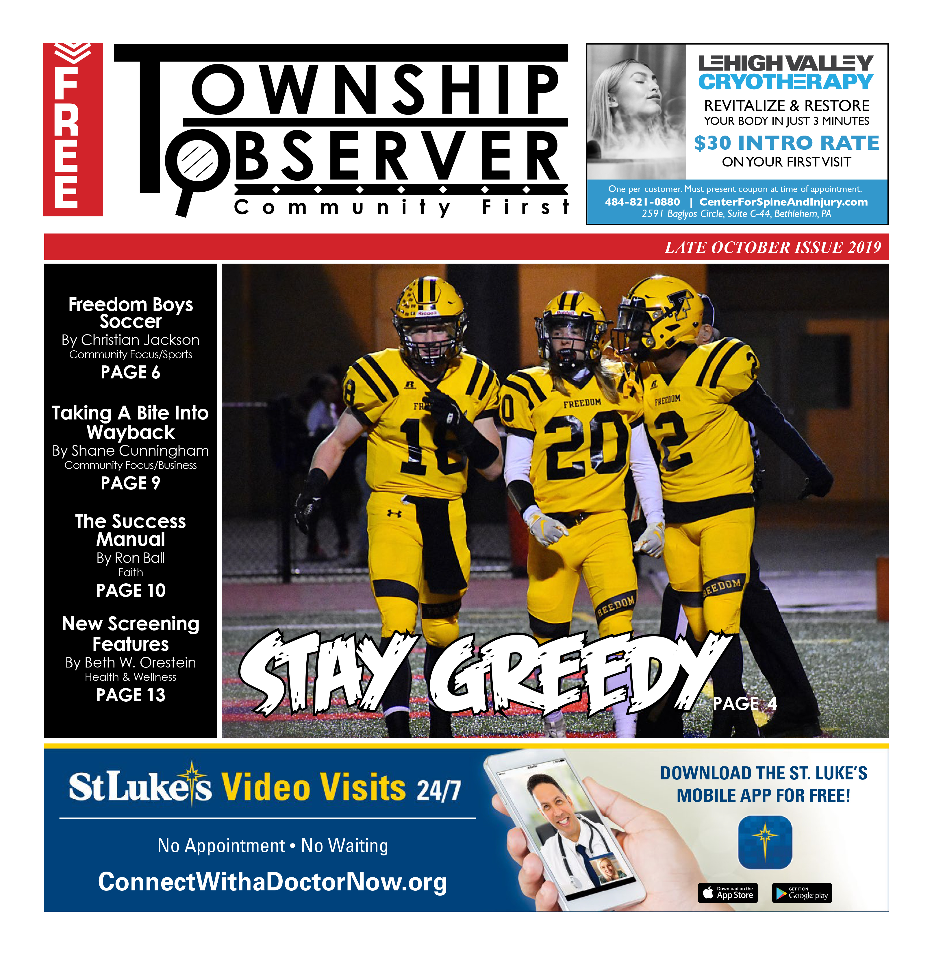 Late October Issue 2019