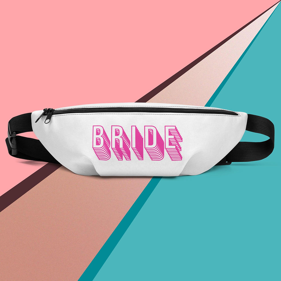 Pink Bride Fanny Pack