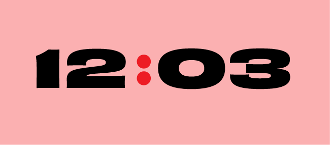 12:03 Logo