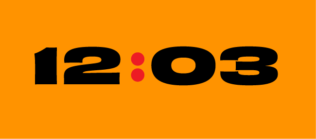 12:03 Logo