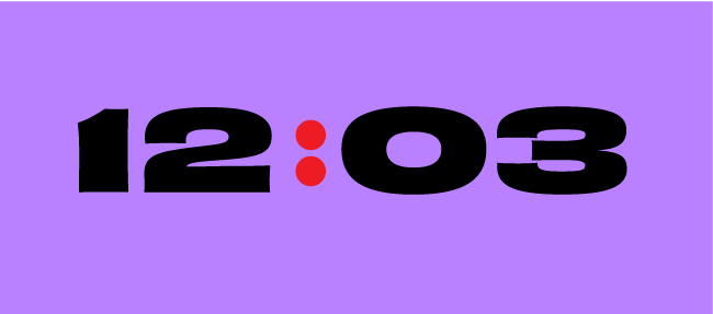12:03 Logo