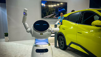 BYD Robot at Kinetic 25 | We Are Nameless | Automotive Events Agency