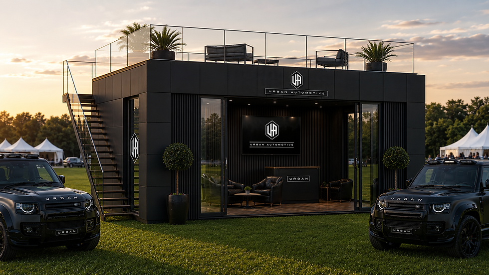 The Event Activators | Event Unit Hire UK | Render
