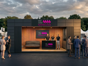 Premium event lounge hire unit — We Are Nameless