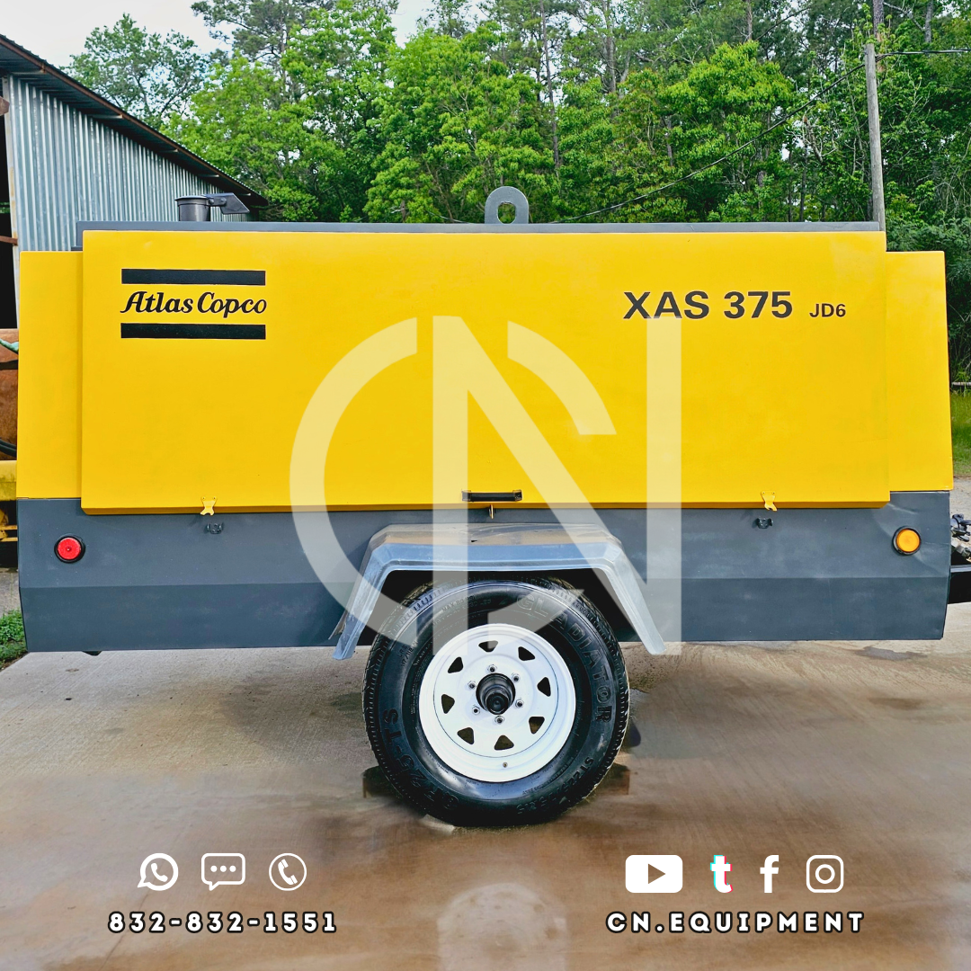 2012 Atlas Copco XAS 375 Air Compressor 1