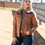 Thumbnail: Cinch Women's South Western Print Yoke Corduroy Jacket
