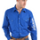 Thumbnail: copy of Men's Logo Rodeo Long Sleeve Drill Shirt -Cobalt