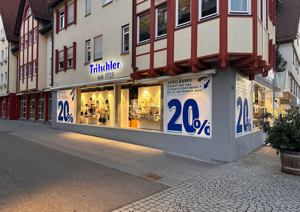 Digitaldruck / Werbebeschriftung / Schaufensterbeschriftung 
Böblingen
Stuttgart
Tübingen