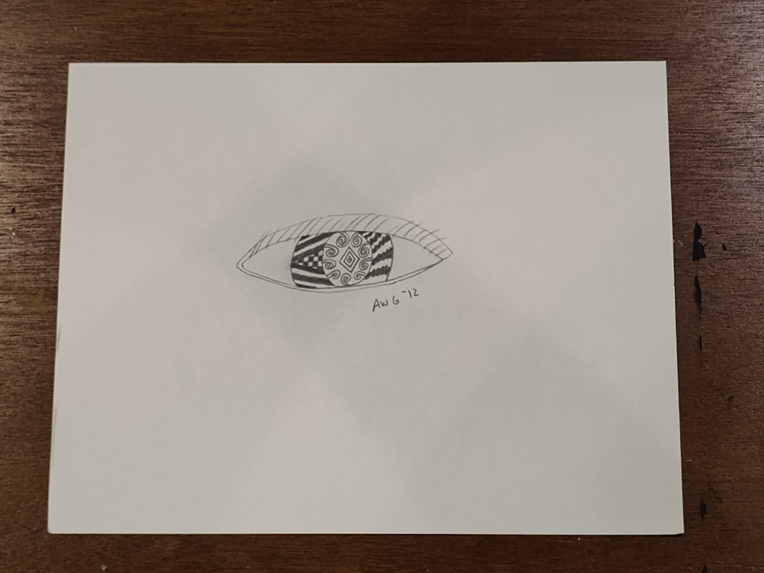 Patterned Eye