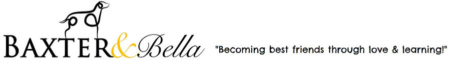 Baxter and Bella puppy training