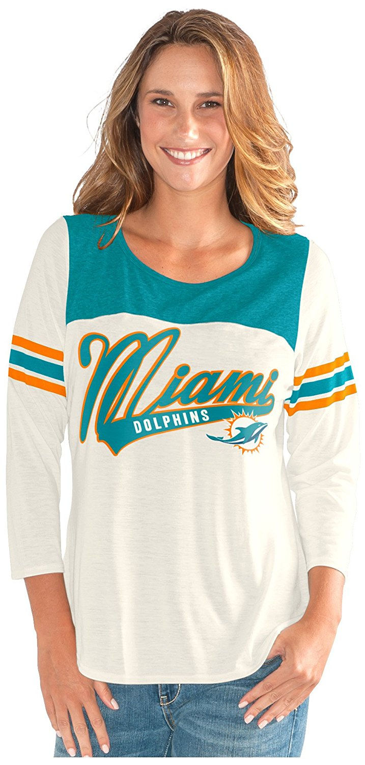 Miniatura: Camisetas Oficiais NFL END ZONE 3/4 Vintage