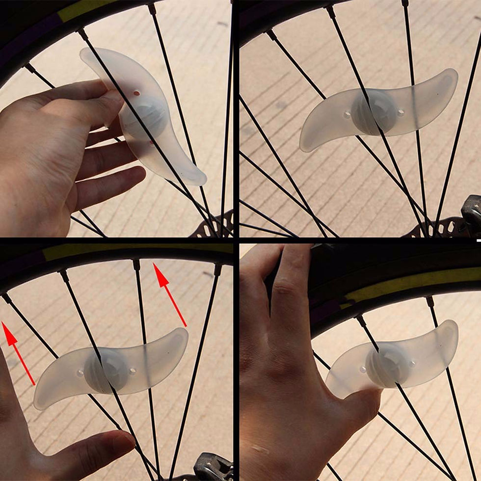 Miniatura: Lampadas Led para Aro de Bicicleta (unidade)
