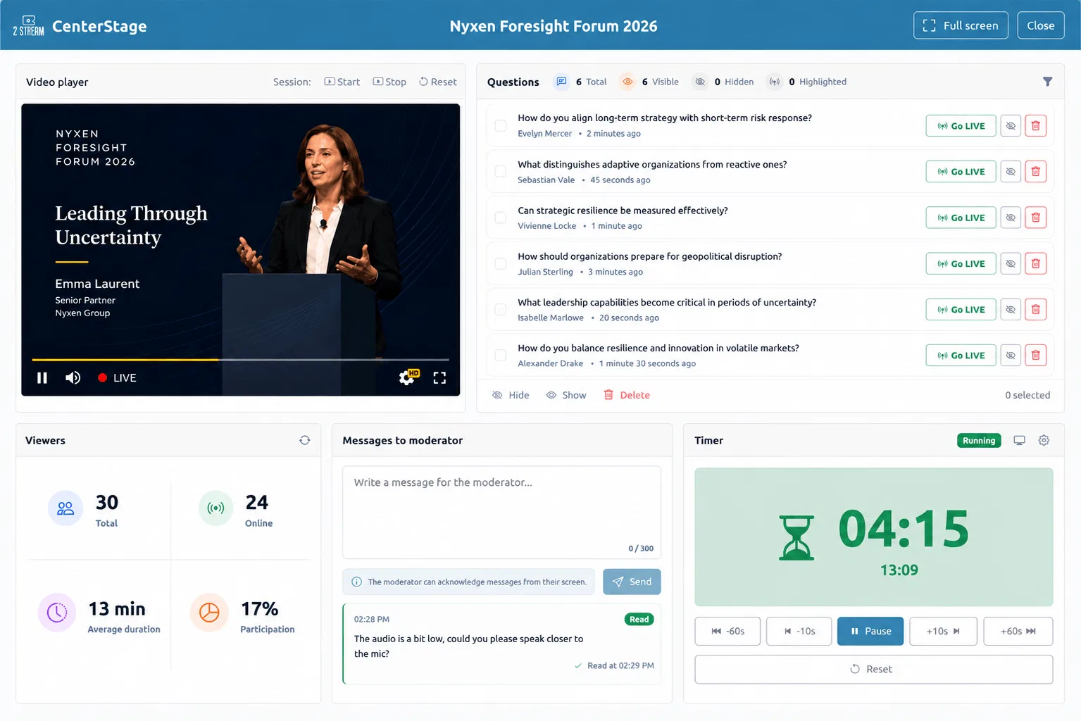 Turn event livestreams into on-demand video platforms