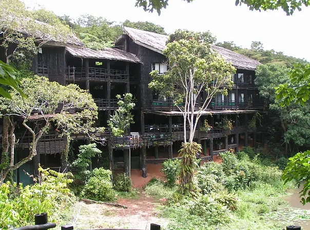 View of the Shimba Hills Lodge in Shimba Hills National Reserve. Photo Courtesy