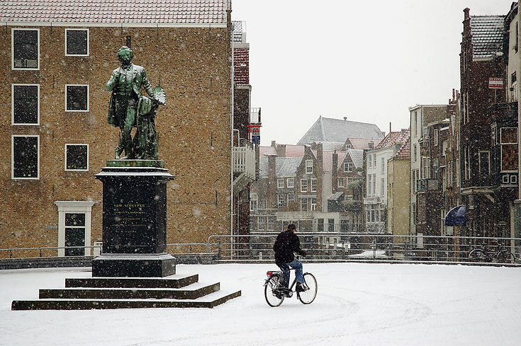 Scheffersplein, Dordrecht, Winter.jpg