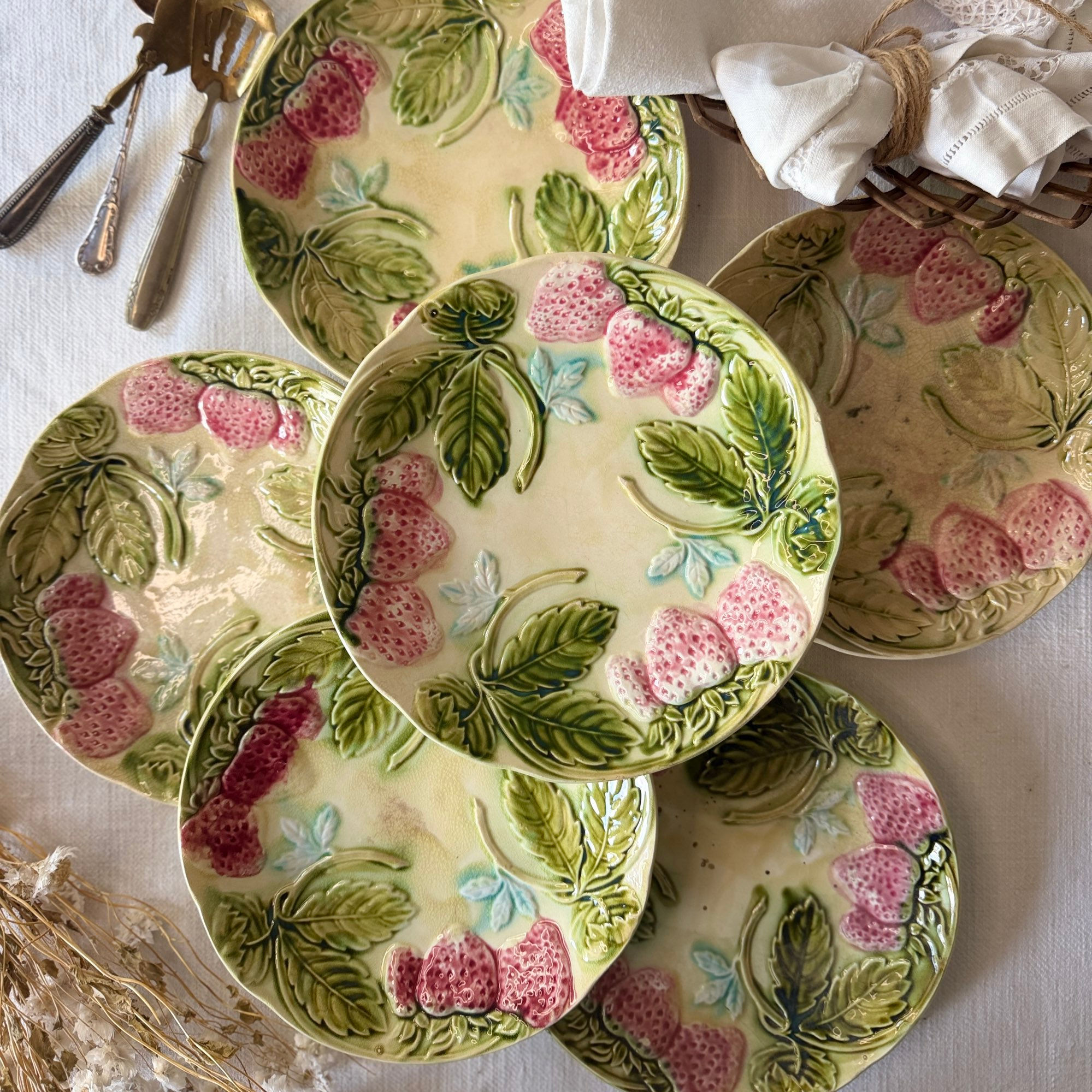 MARIELLE | Composition de 6 assiettes