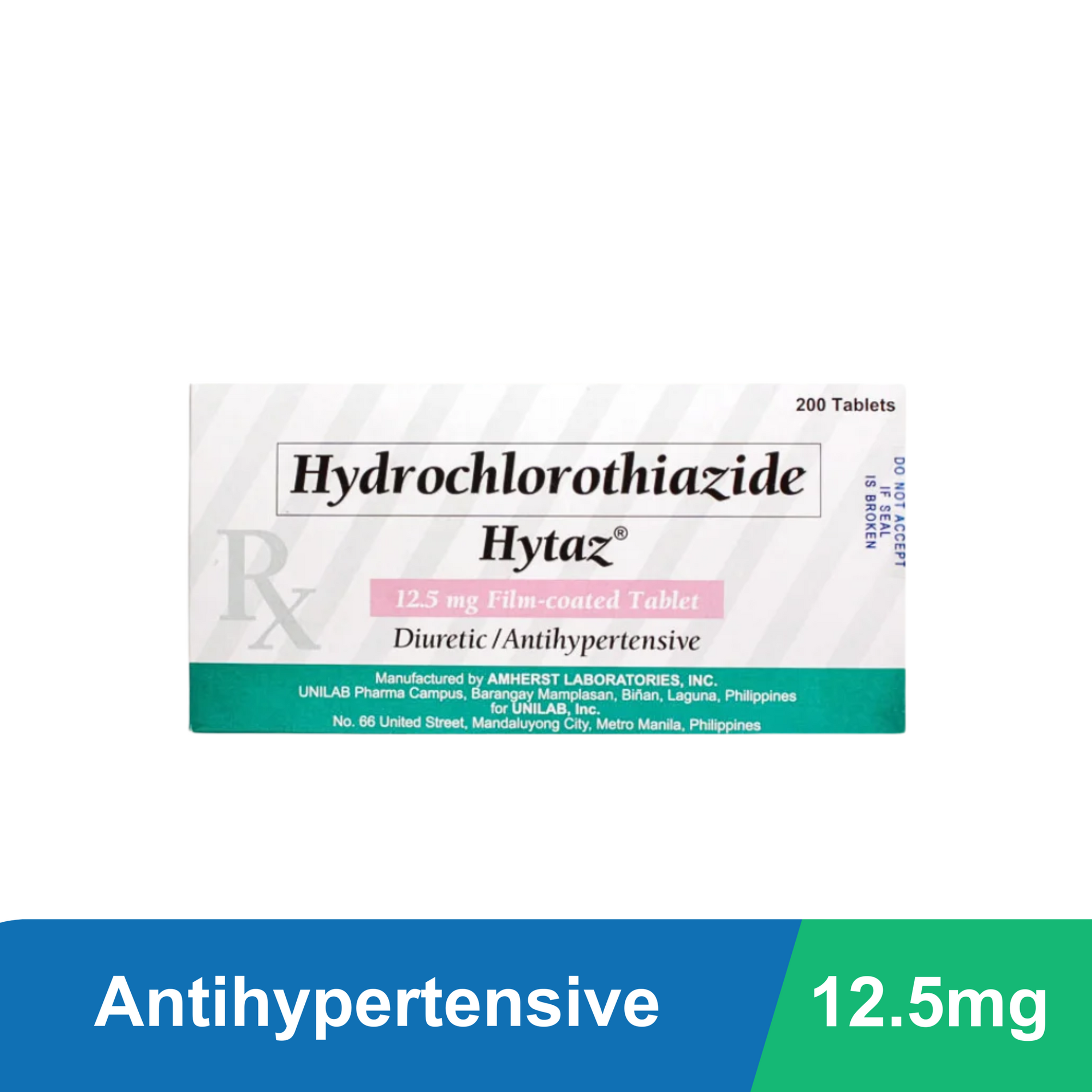 Hytaz 12.5mg/25mg FC (10 Tablets) - HCTZ