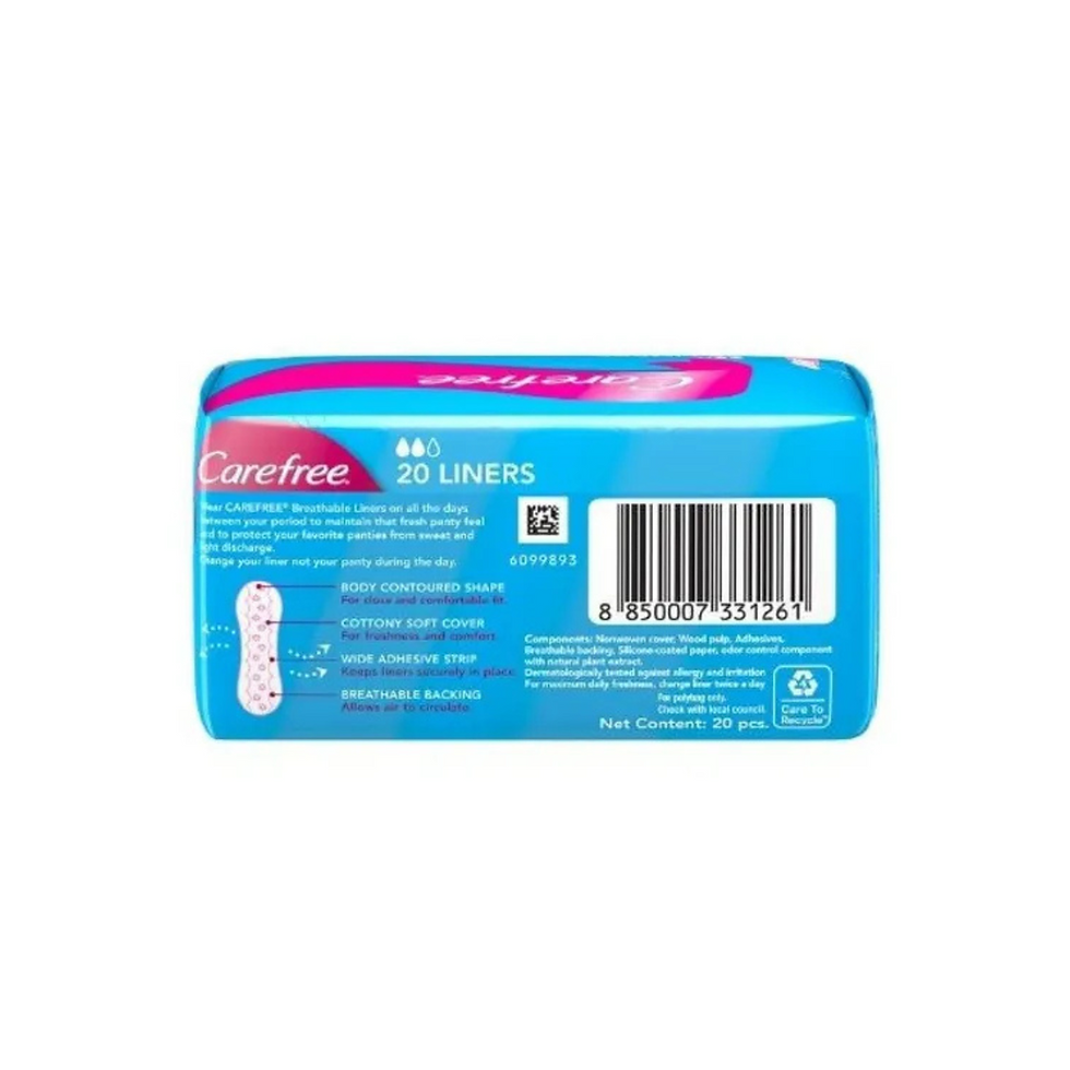 Thumbnail: Carefree Breathable Panty Liner Pack