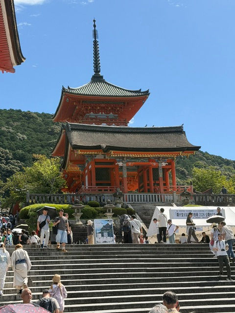 Jishu Shrine for Lovers, next to the Kiyomizu-dera Temple