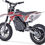 Thumbnail: MotoTec Gazella 500w 24v - Red - Electric Kids Dirt Bike