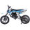 Thumbnail: MotoTec Warrior 52cc 2-Stroke Kids Gas Dirt Bike Blue