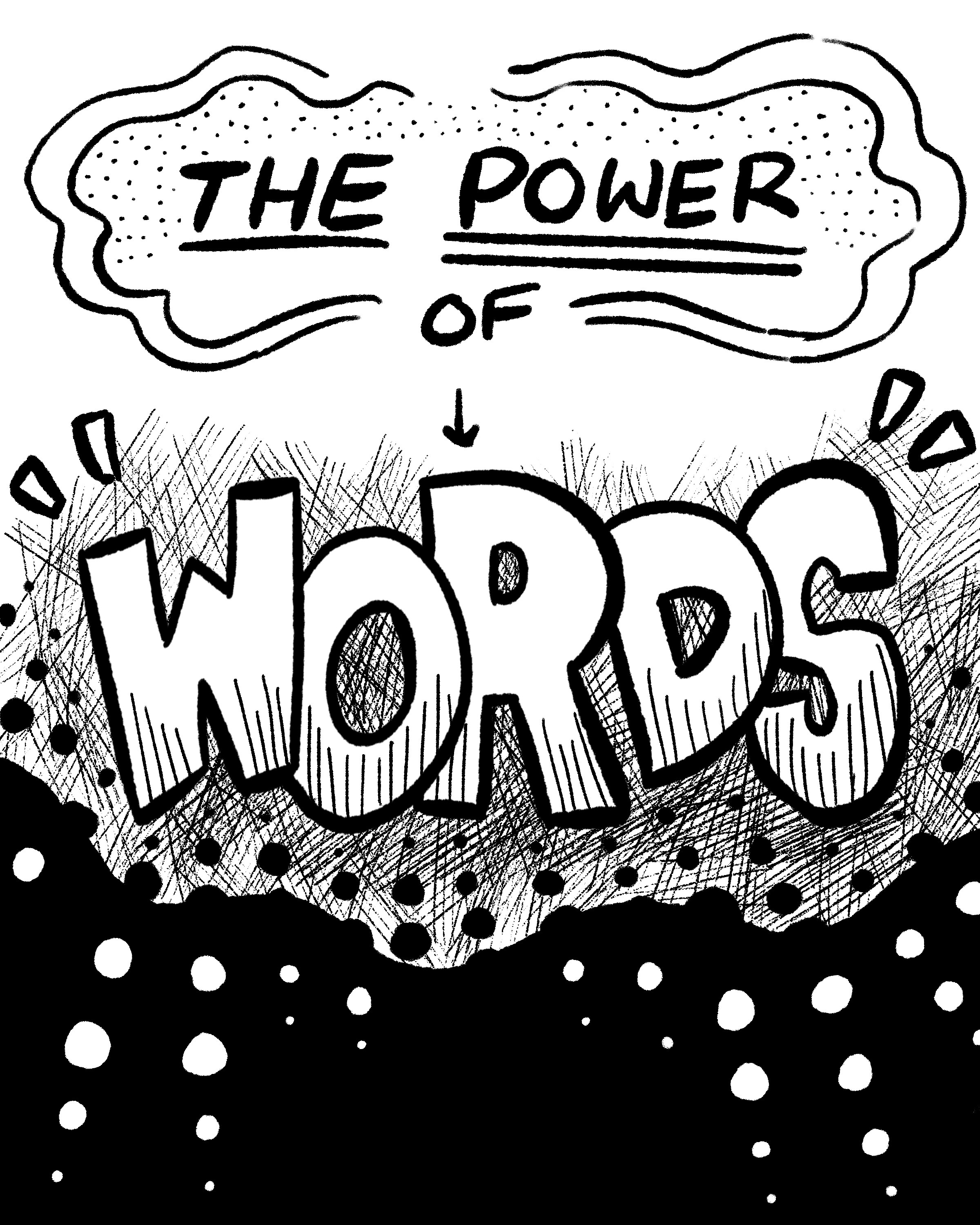 The Power of Words Zine (physical copy)