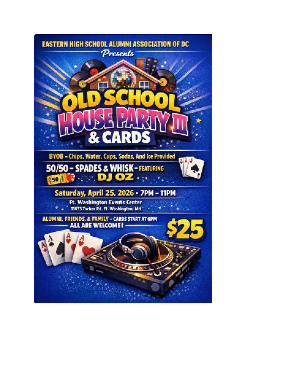 OLD SCHOOL HOUSE PARTY