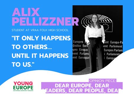 Dear Europe, Dear Leaders, Dear People, Dear Media
