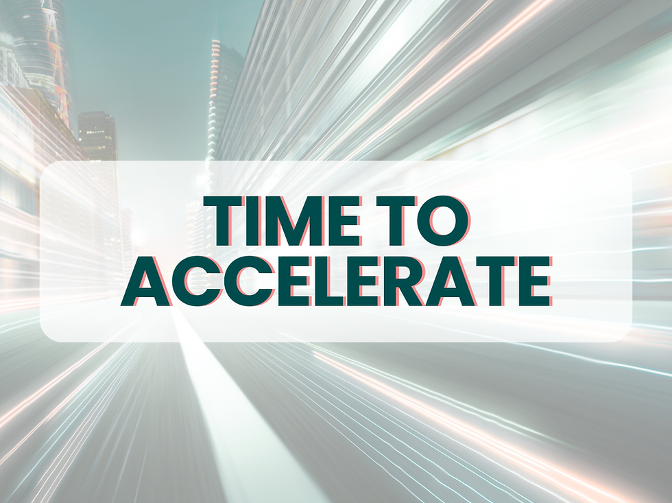 It is time to accelerate your email strategies. 