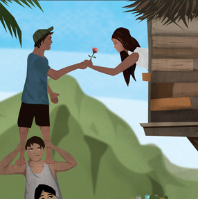 Darte una flor animation