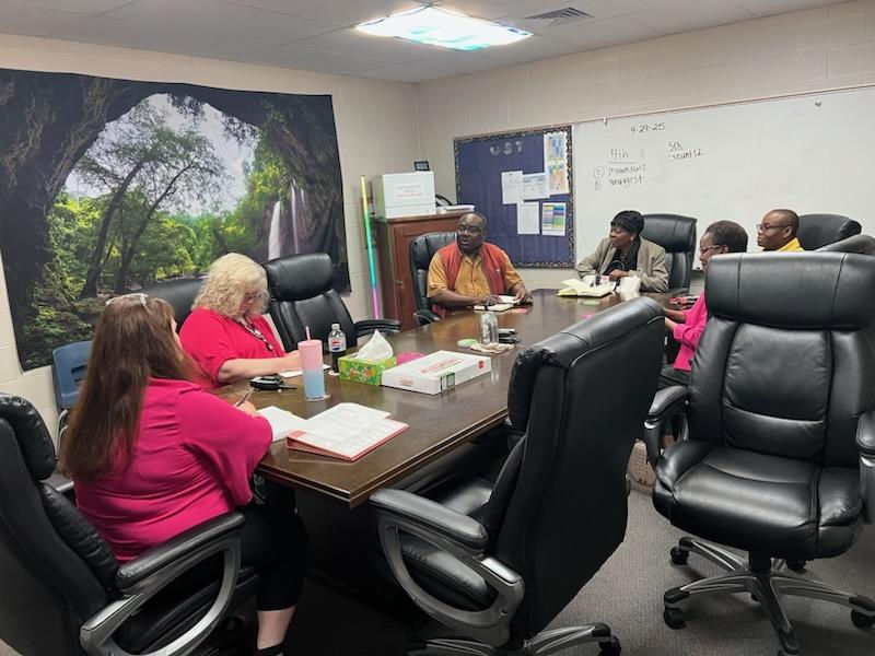 WAU Meeting with Washington Elementary School Administration