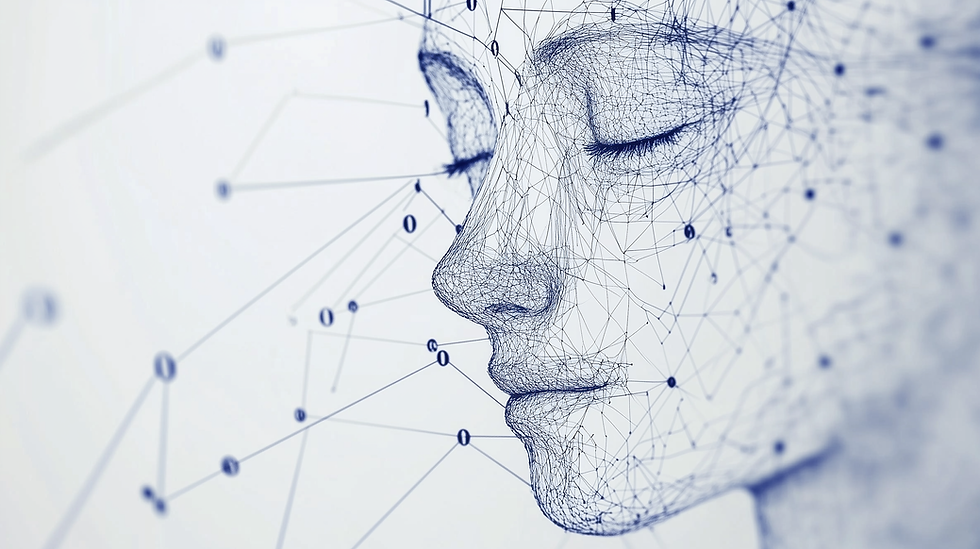 AGI image of AI processing math