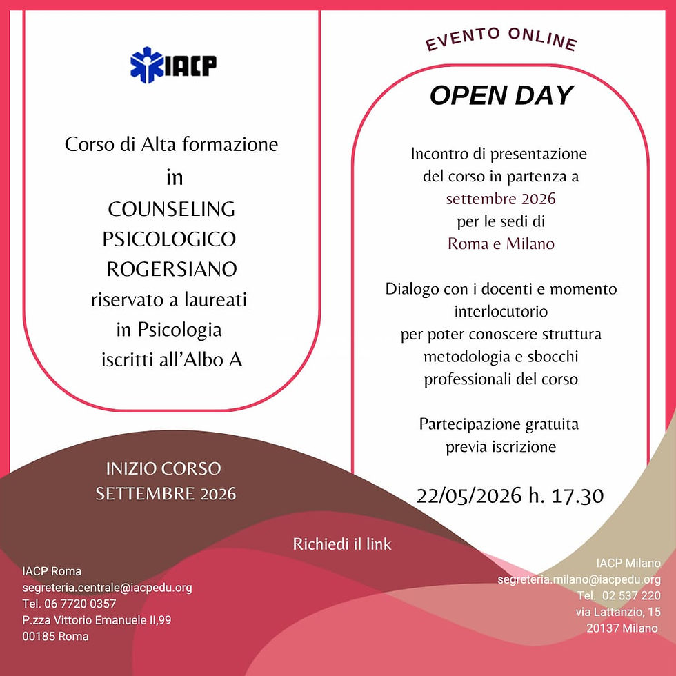 Open Day Counseling Psicologico