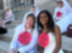 Janani Jayaraj with Rosanne Dunlap, Advocacy Chair of Zonta International