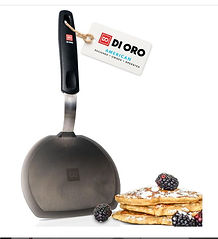 Silicone Turner Pancake Spatula - Green Corner with Mia